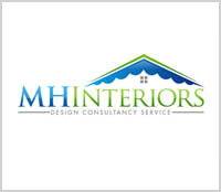 Vicky's Logo Design Ireland. MHInteriors